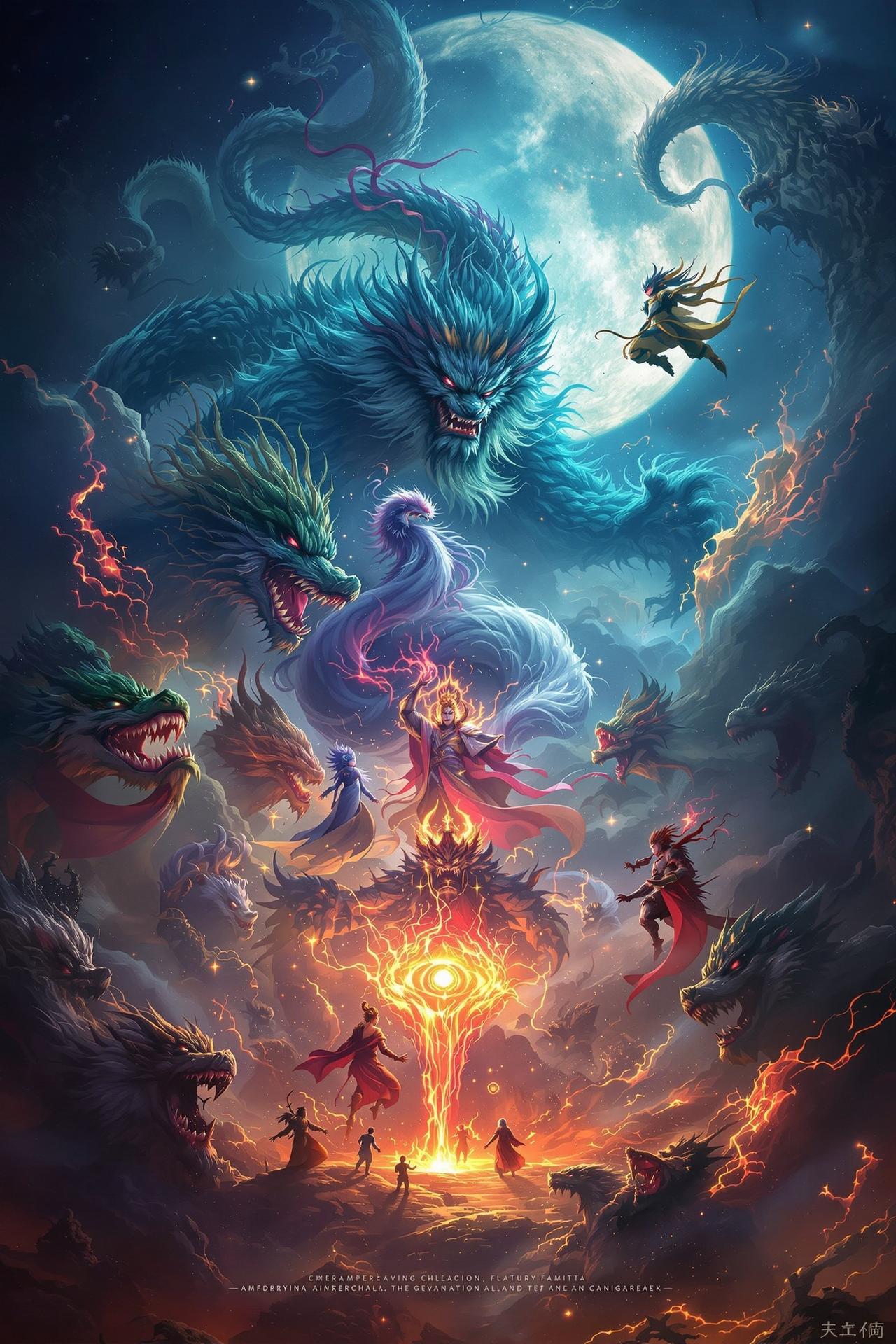 封神第一部：朝歌风云(2023) 神话影视海报 - 导演乌尔善 - 欧美成人精品
